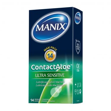 Préservatif Manix Contact Aloe x14