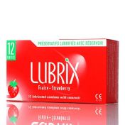 Préservatifs Lubrix Fraise x12