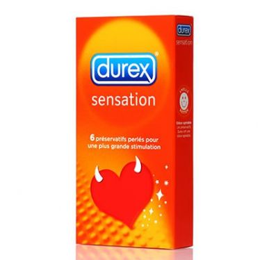 Préservatif Durex Sensation x6