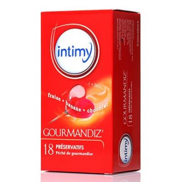 Préservatifs Intimy Gourmandiz x18