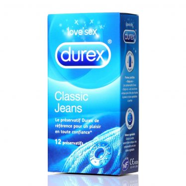 Préservatif Durex Classic Jeans x12